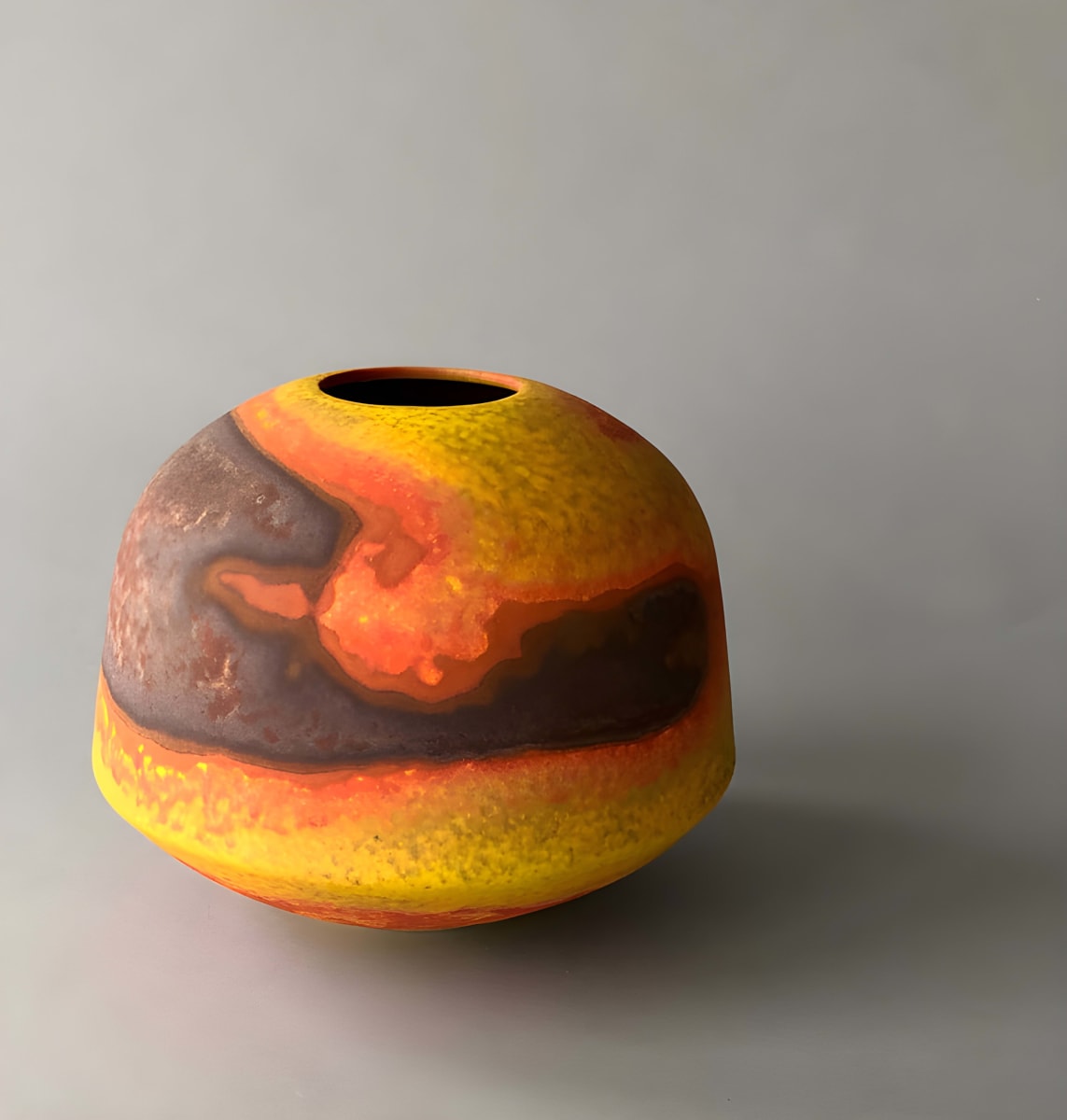 Slip cast white earthenware vessel by Anne-Marie Jacobs