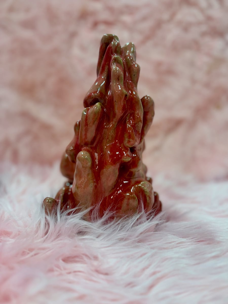'Teratoma/Terra Incognita' 2025. Glazed ceramic