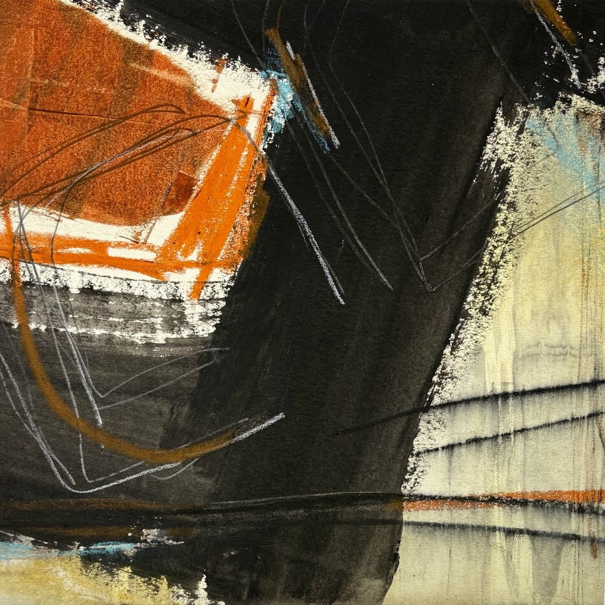 Mixed media painting by Beverley Youngman
