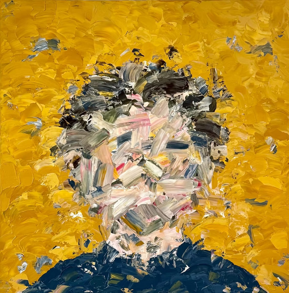 Otto by Karen Rodwell -- Acrylic on canvas.
