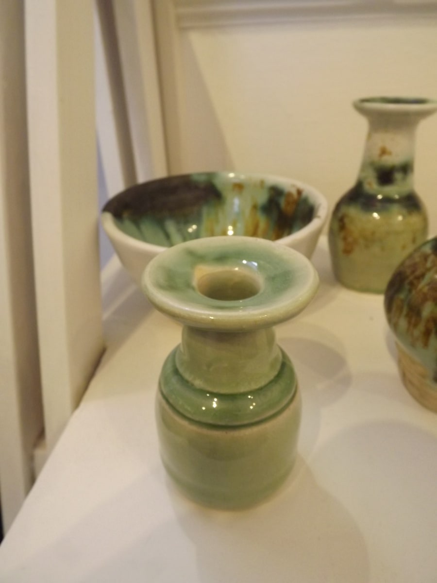 Small stoneware vase