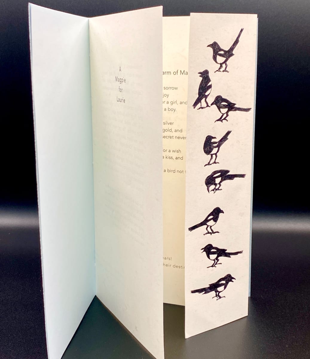 Small, intimate artists’ books, handmade and tactile, inspired by the rhythms of the coast. Pared-back words and imagery explore landscape, memory and the fleeting nature of things.