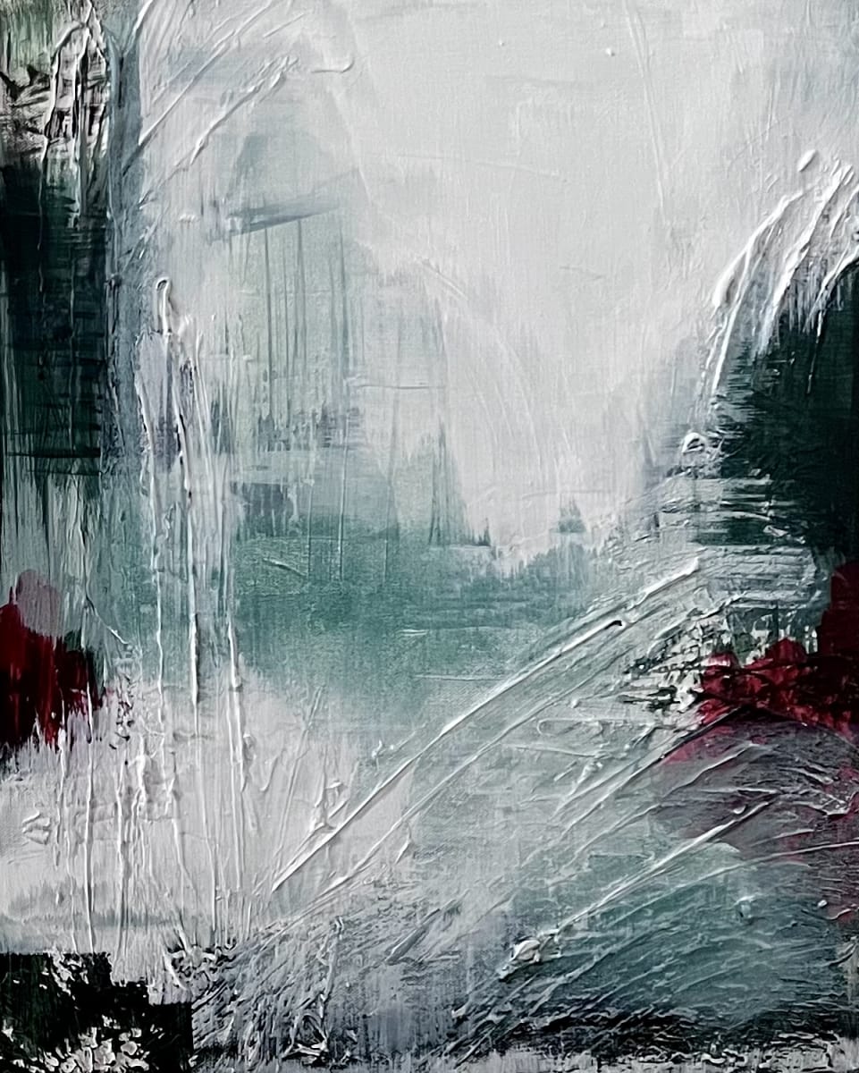 Abstract painting by Sarah Ransome
