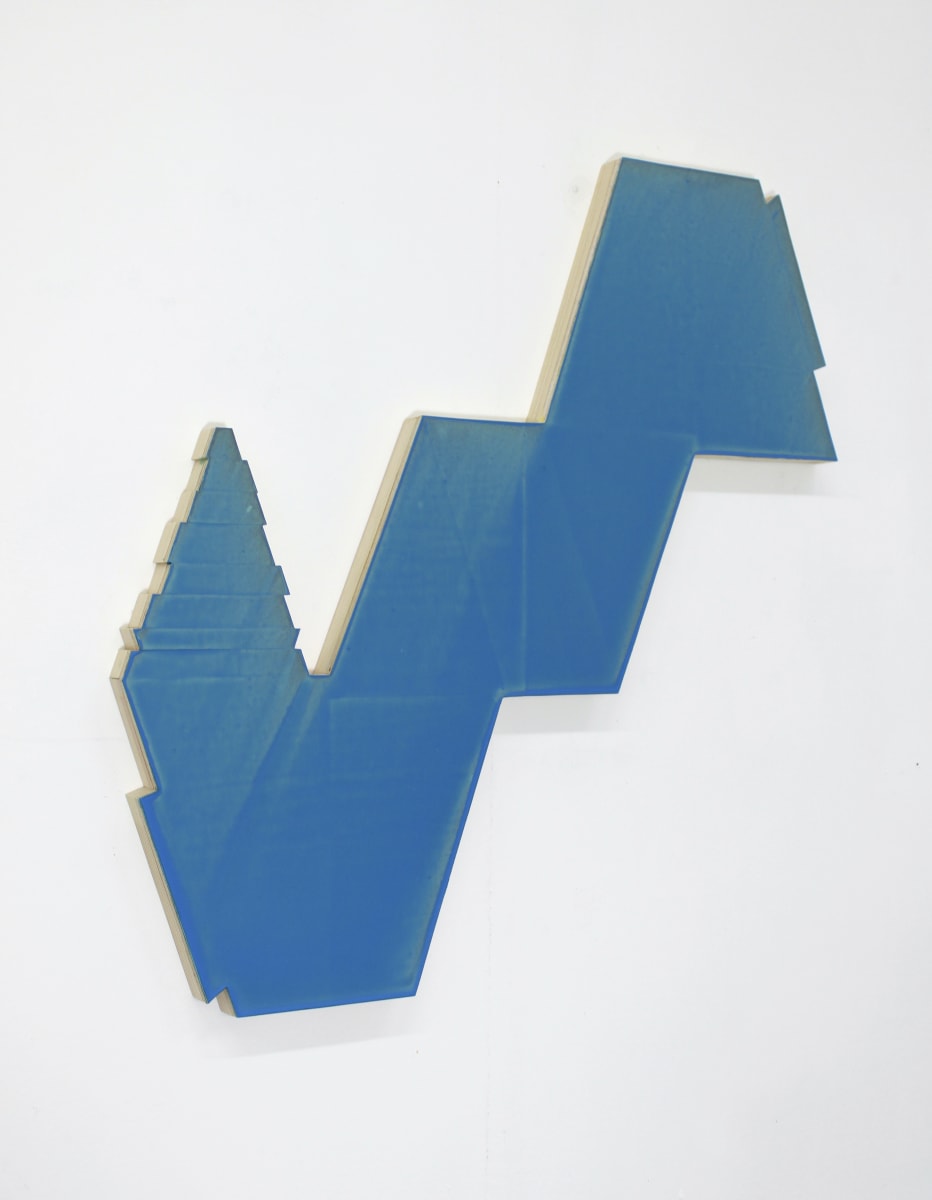 System for unplanned conclusions by Molly Thomson - Acrylic on panel construction