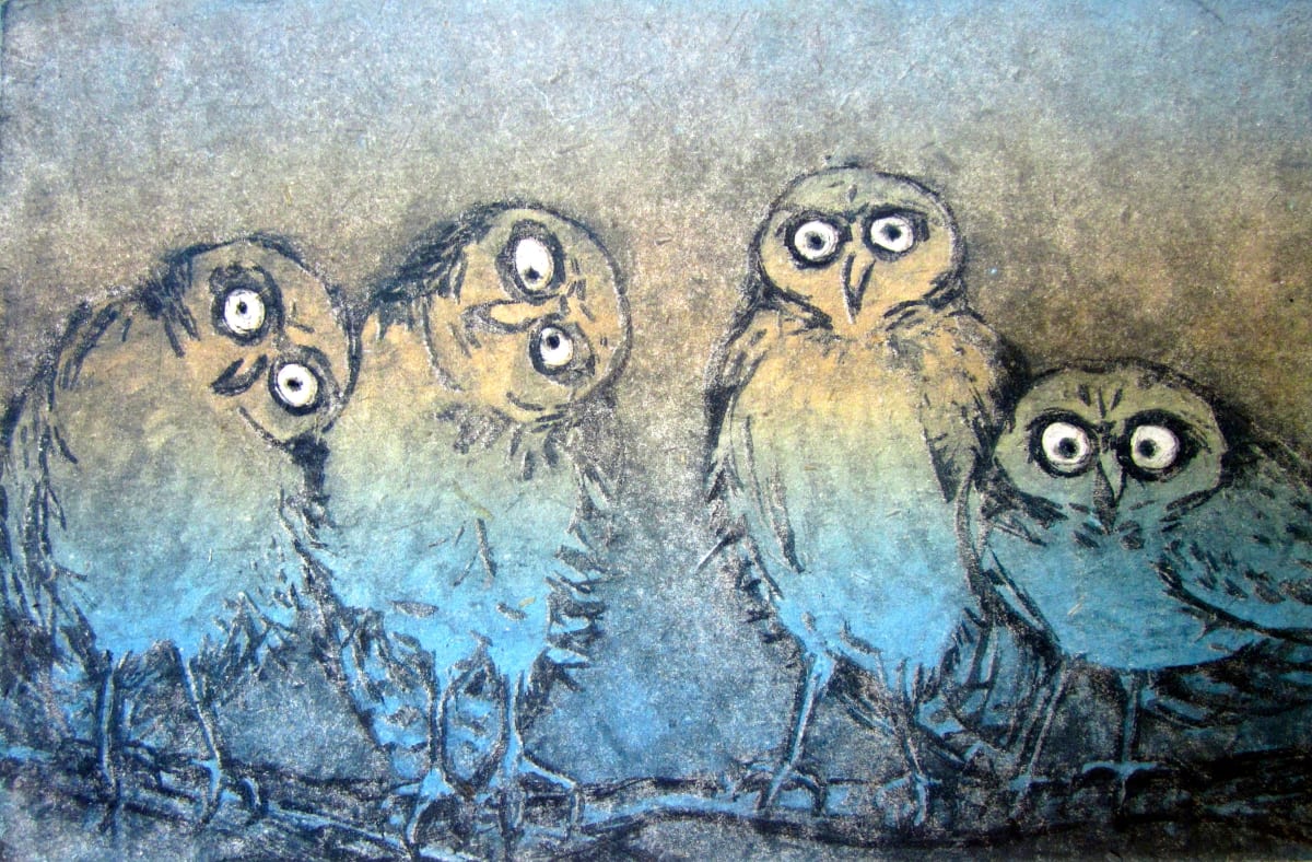 Looking for You by Ann Massing - Aquatint