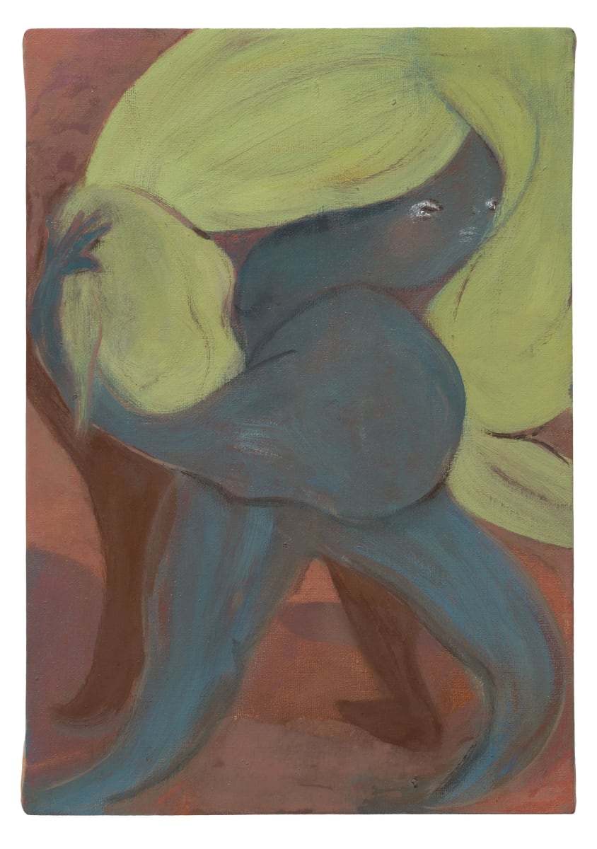 Buttress by Anna Ilsley - Oil on canvas on cradled board