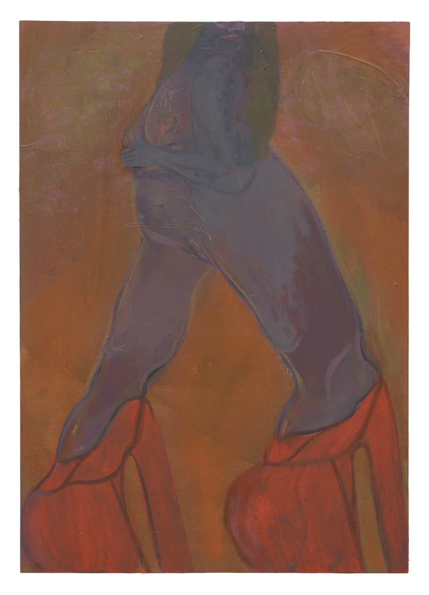Platform by Anna Ilsley - Oil on cradled board