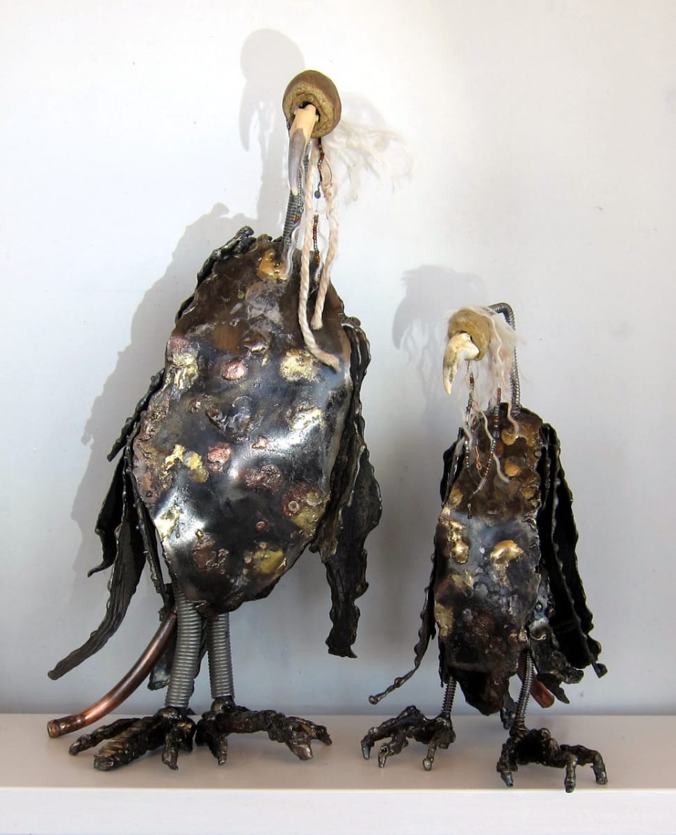 Birds With No Name by Belinda Opie - Sculpture