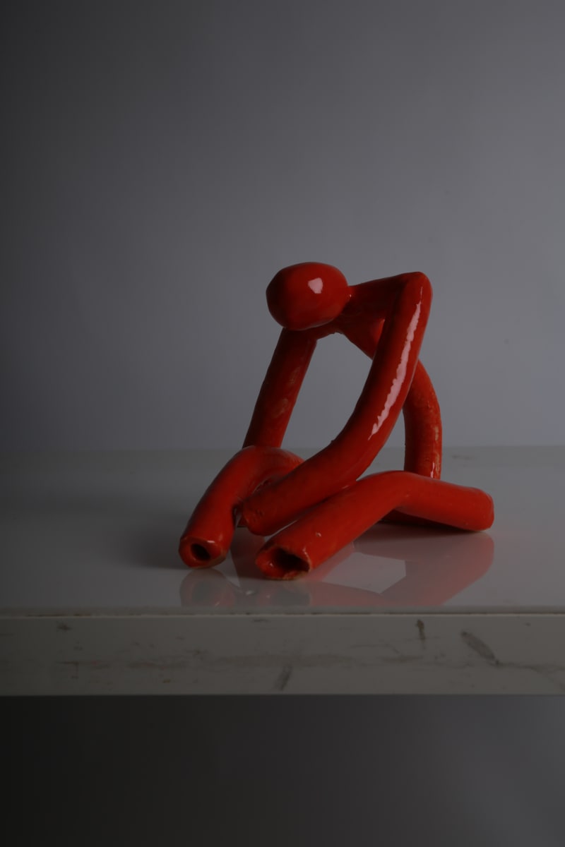 Exhaustion of sustained thought by Claire Rhodes - Ceramics