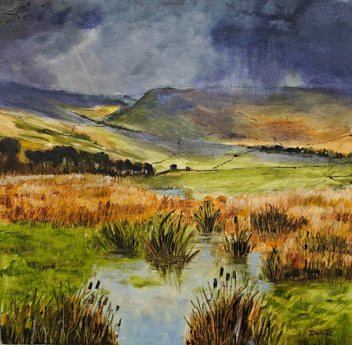 Painting by Denise Canderton