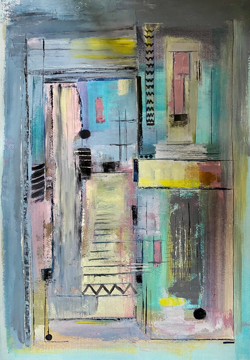 Evolution 2 by Elizabeth Inger - Mixed media
