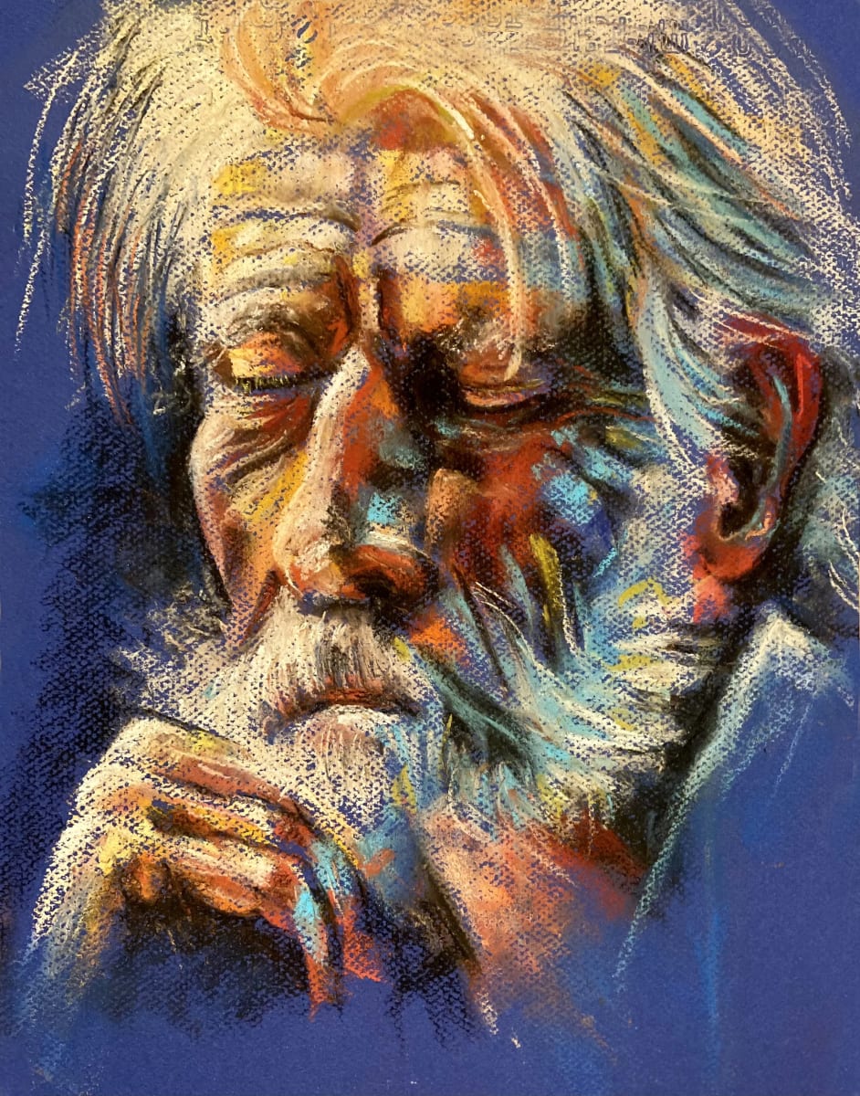 Pastel portrait by Malgosia Benham
