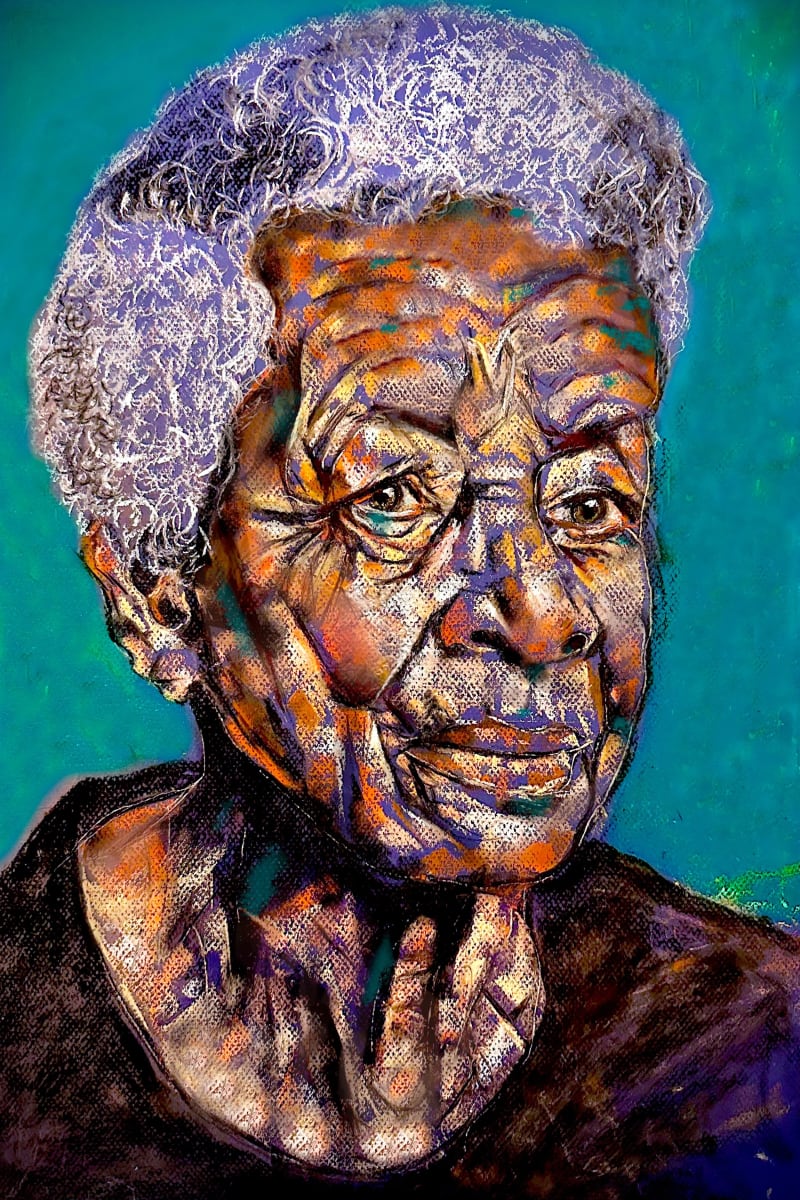 Pastel portrait by Malgosia Benham