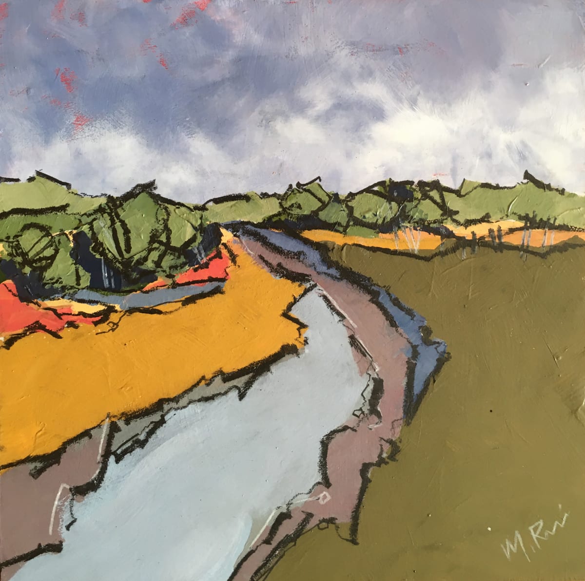 Acrylic painting by Mark Richardson