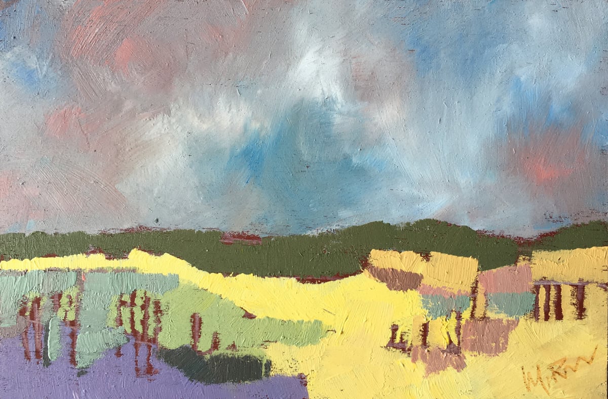 Oil painting by Mark Richardson