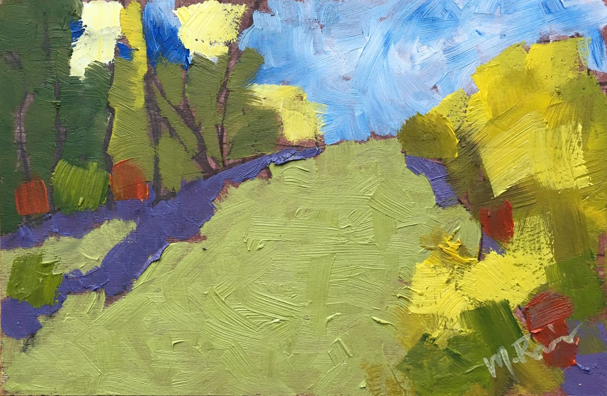Oil painting by Mark Richardson