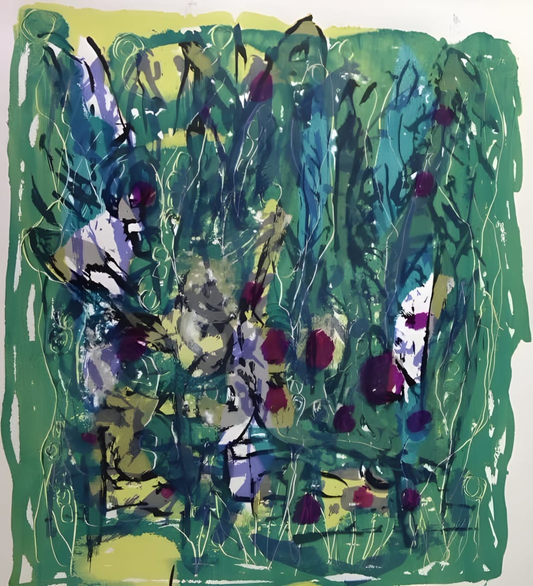 Beth Chatto Summer Garden by Julia Watson — Print.