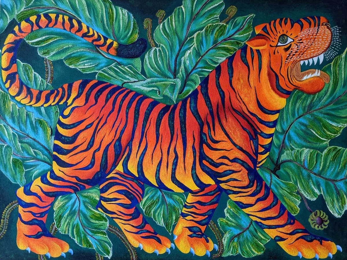 Tigris by Denisa Mansfield — Oil.