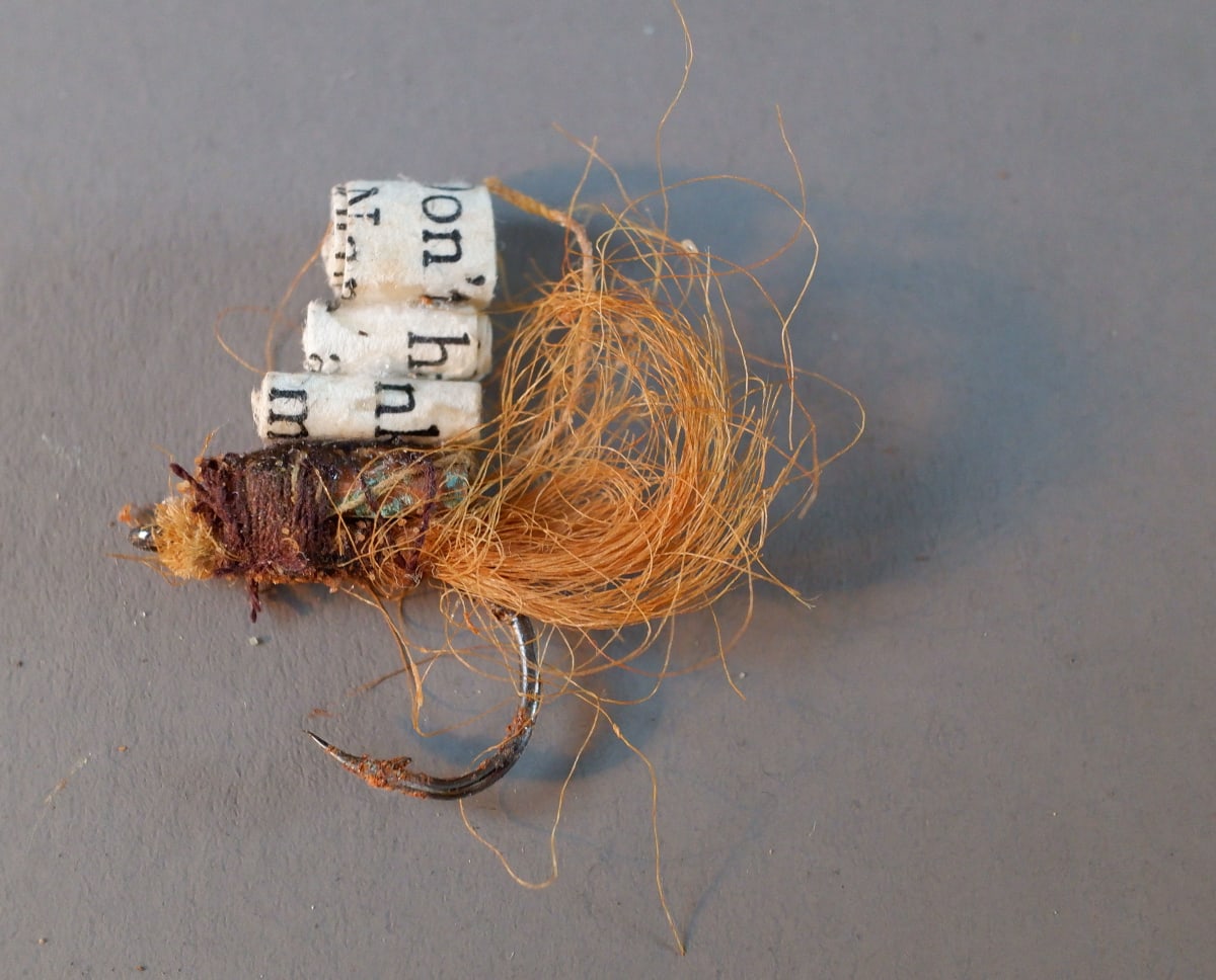 May wander on deep holes by Lynn Reed-Golden - Bronze and mixed media.