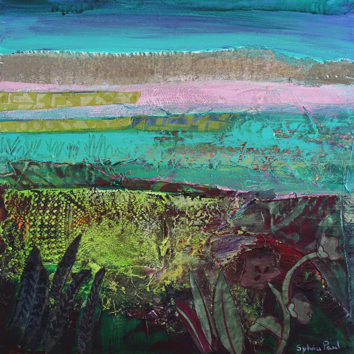 Fieldscape by Sylvia Paul.