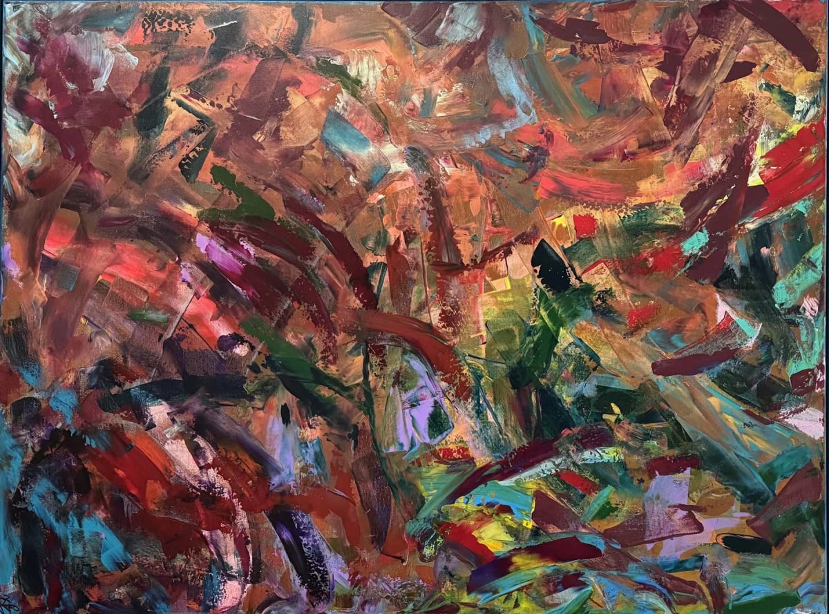 Carmen by Karen Rodwell — Acrylic on canvas.
