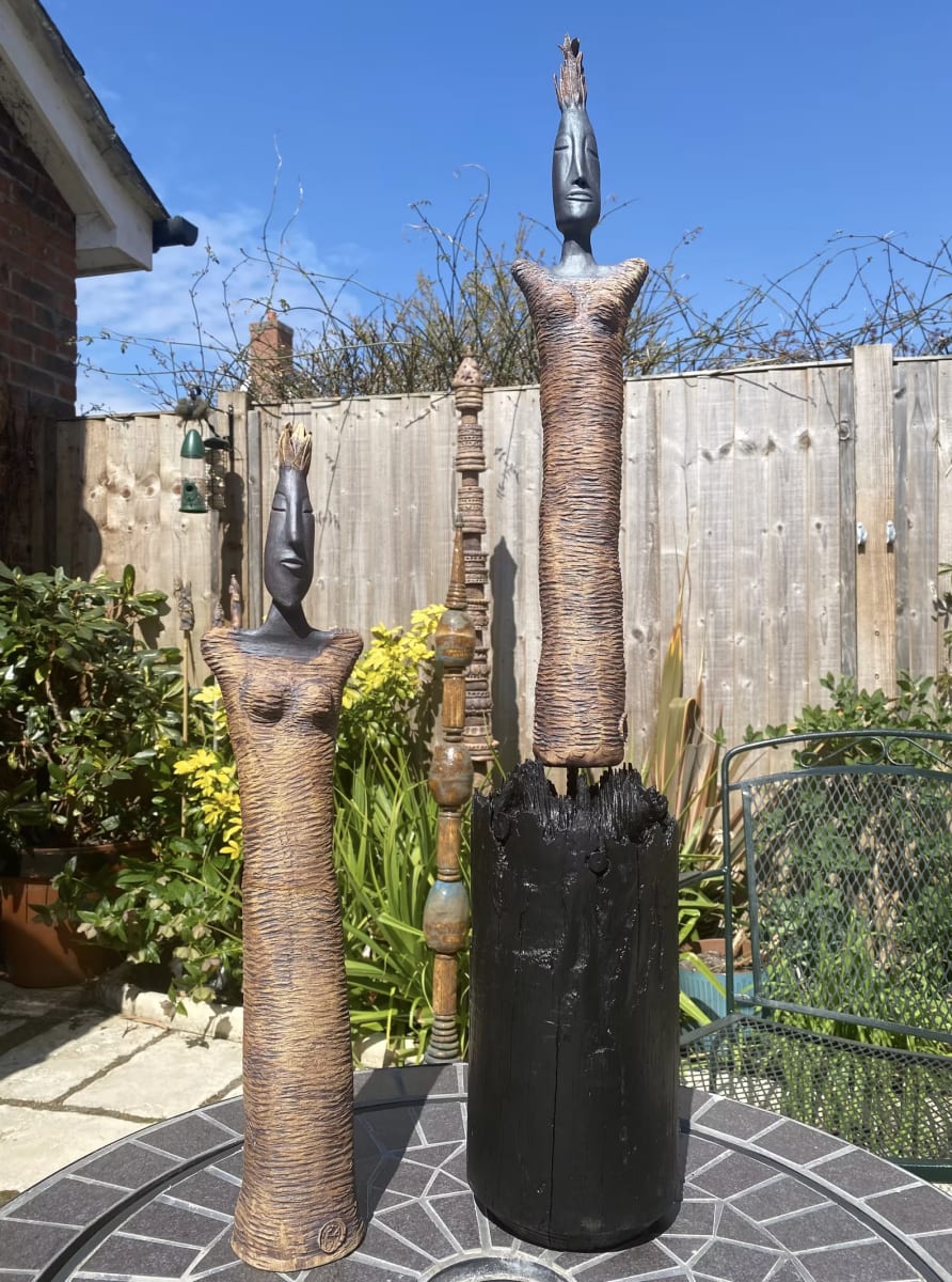 Ceramic sculpture by Janet Roberts