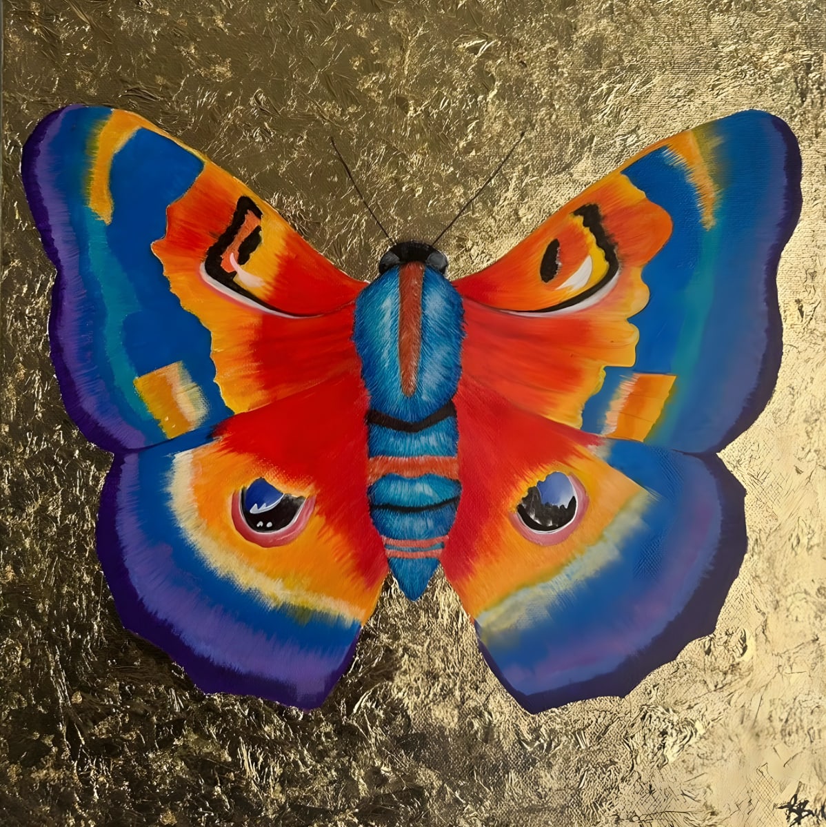 Painting by Sophie Burkett