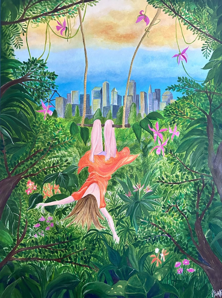 Painting by Sophie Burkett