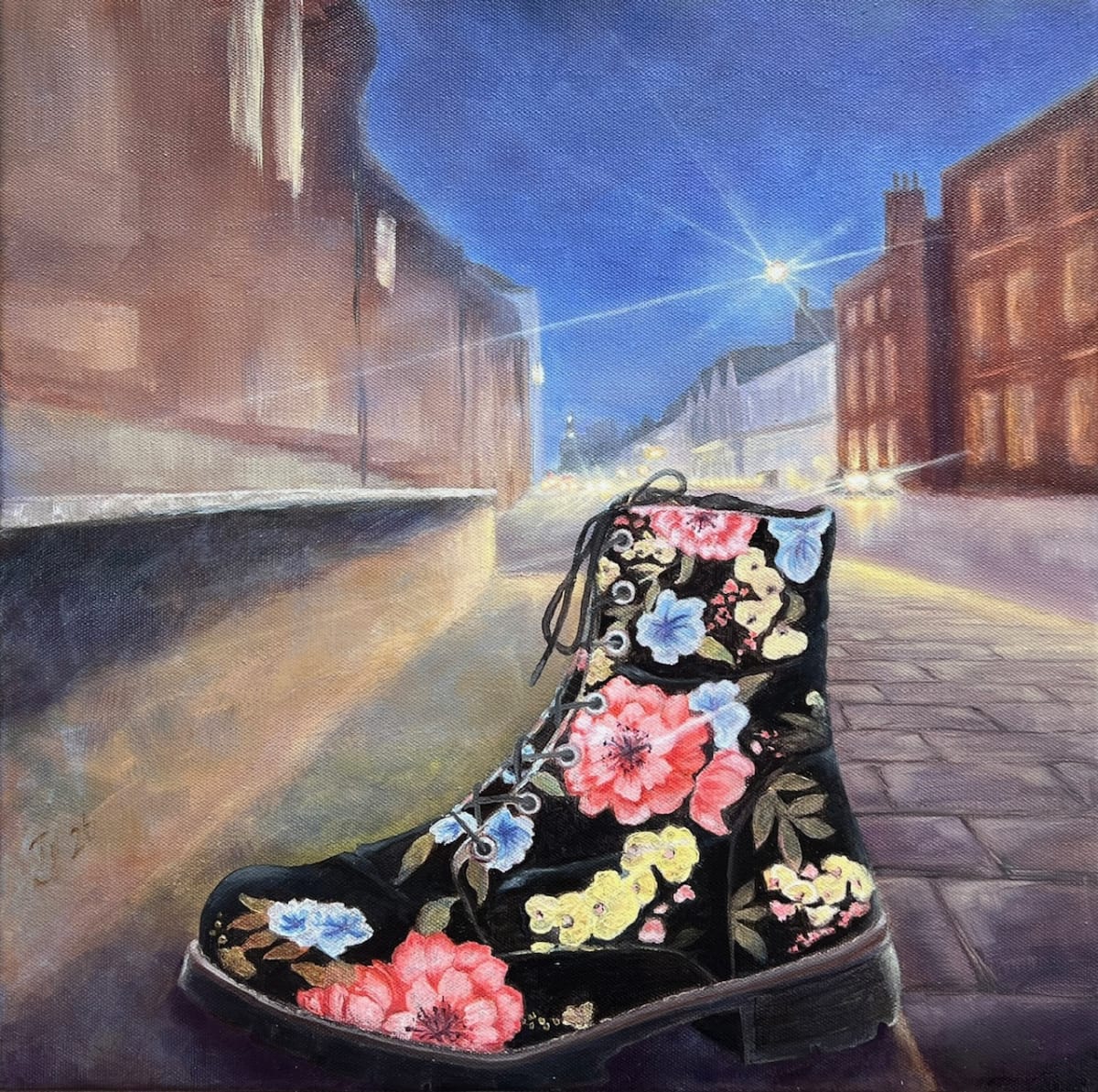 Painting by Tina Bullen