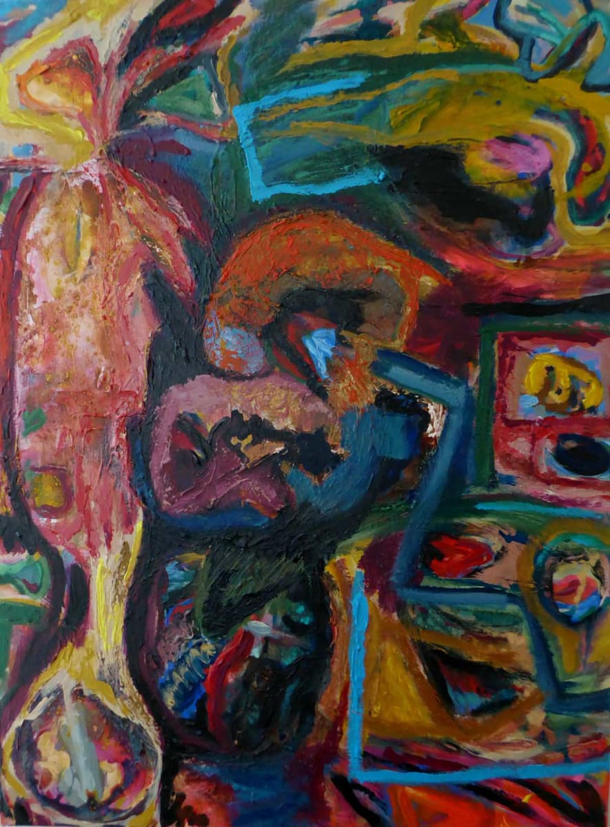 Accumulations 1 by Tina Hagley - Acrylic on canvas