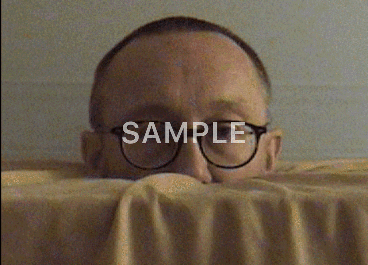 Thaumatrope with head (2020) — Animated GIF - Alex Pearl