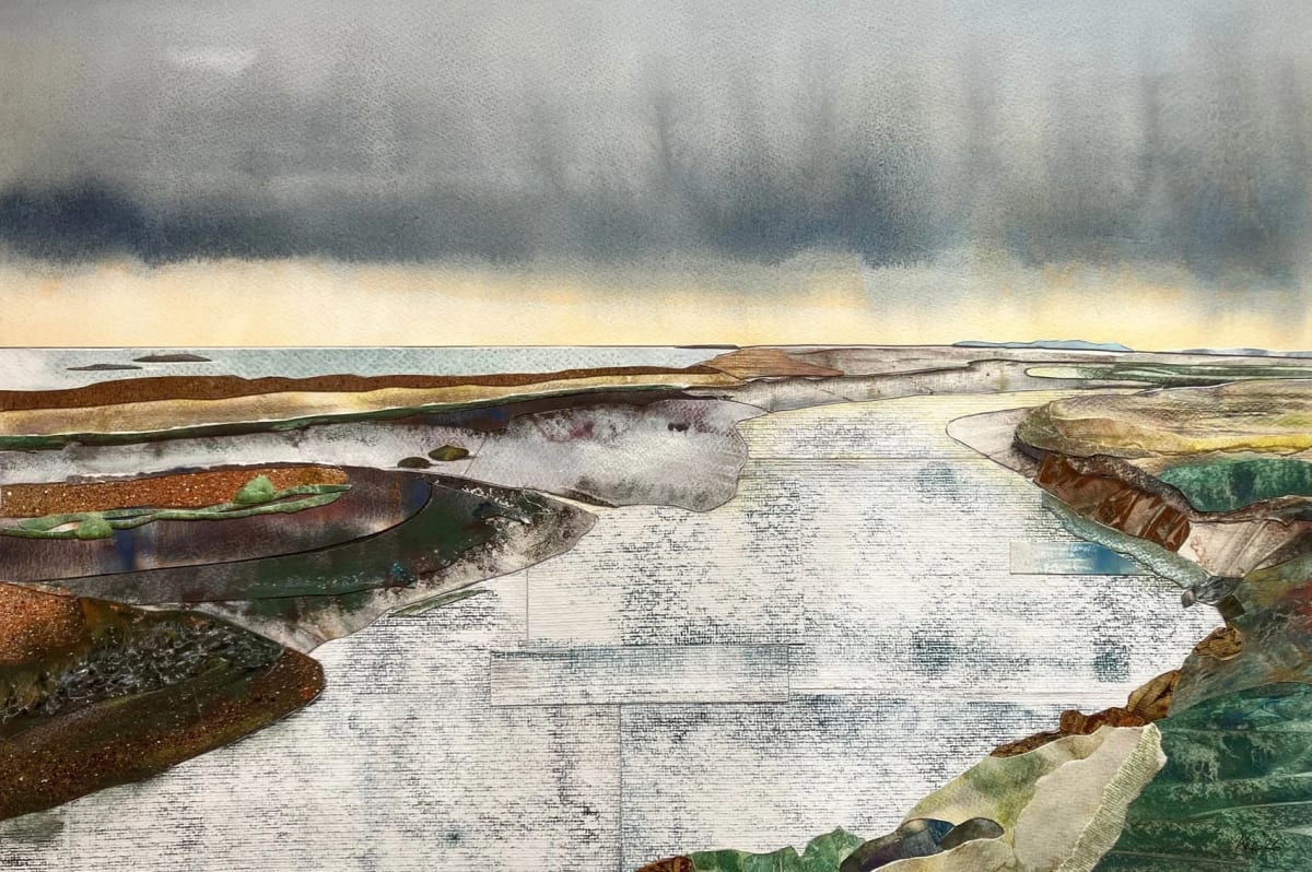 Time is a River by Andrew K Clarke — Collage