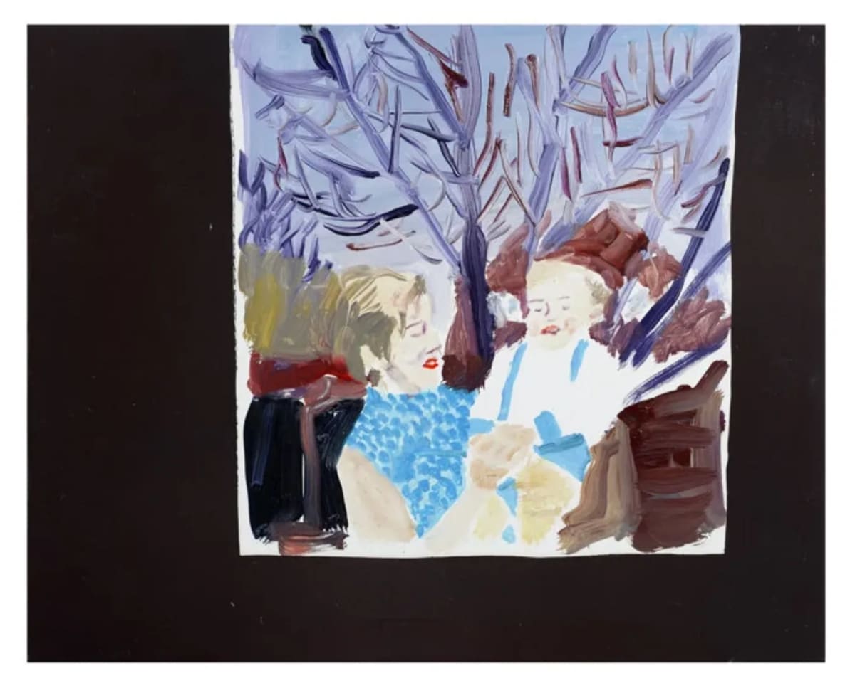 Painting by Annabel Dover