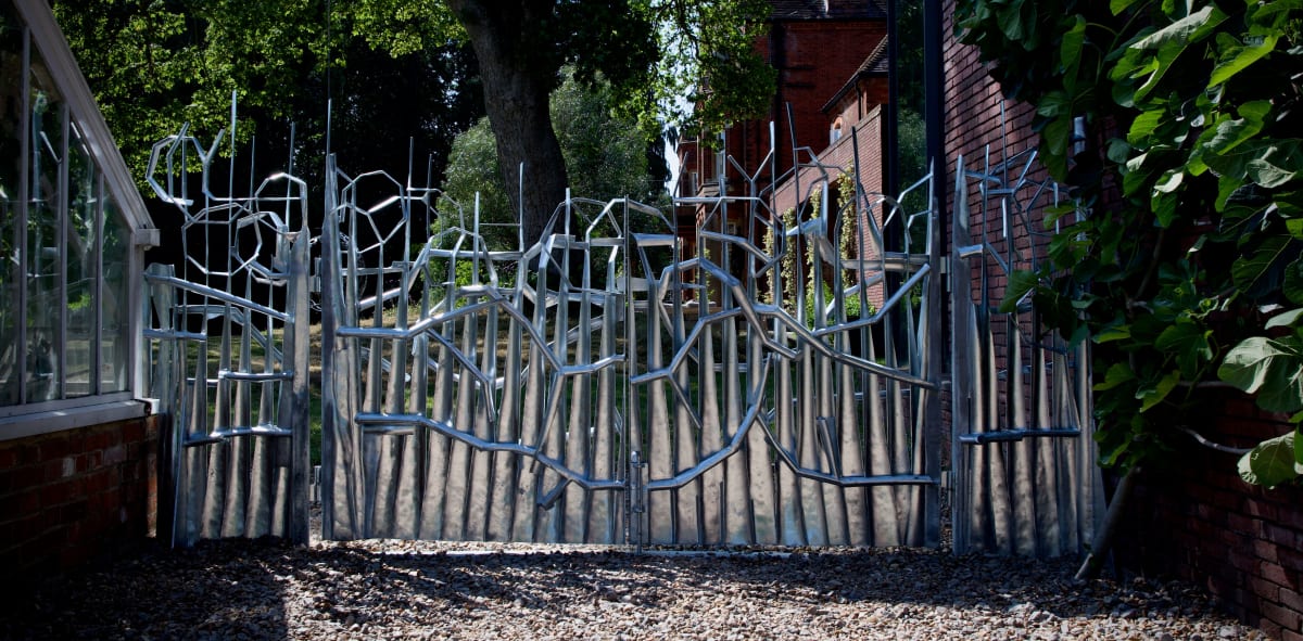 Gate by Ben Coode-Adams — Galvanised forged steel
