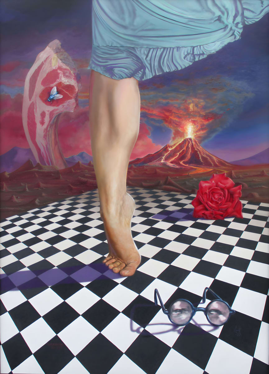 Gradiva 2025 by Borin Van Loon, oil on board.