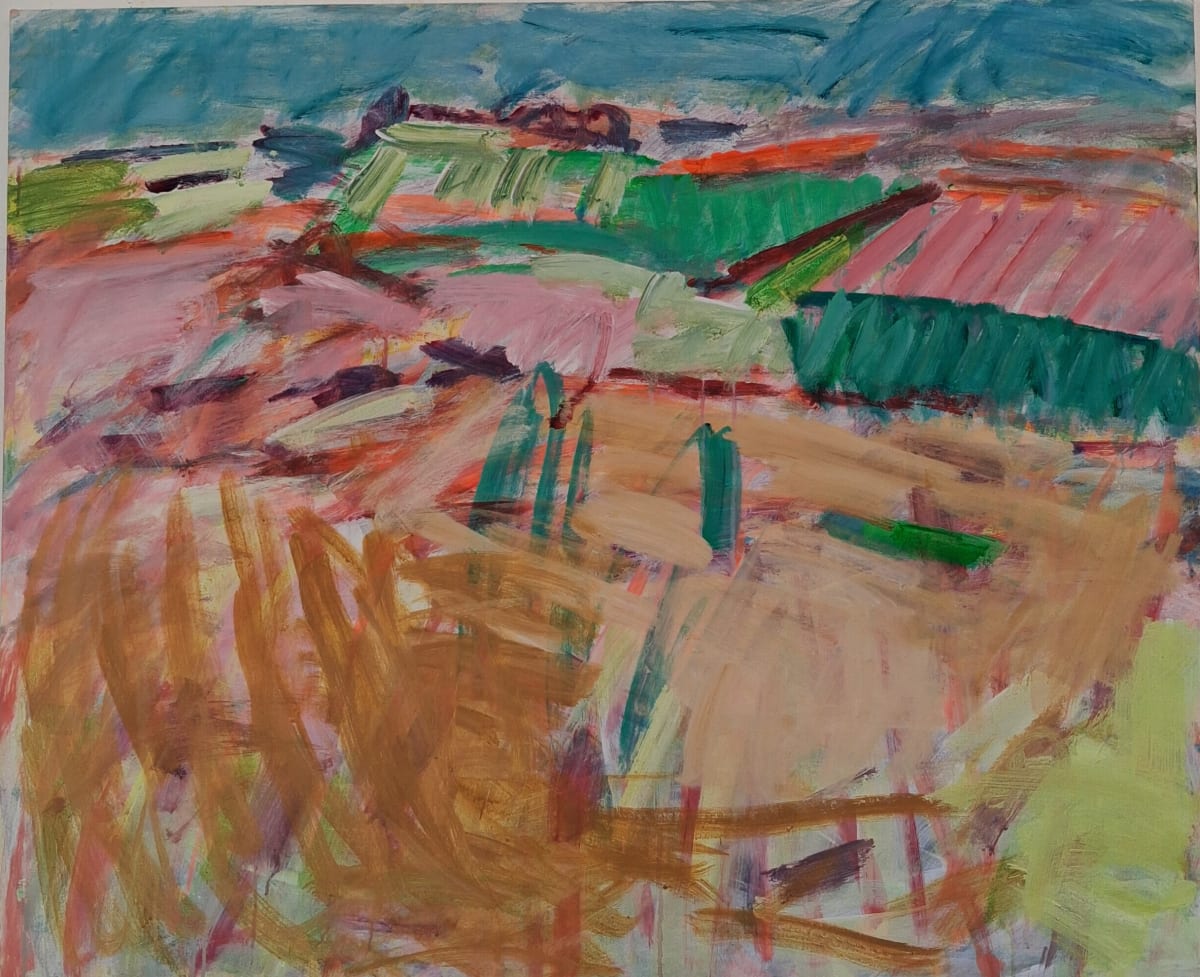 Essex Fields by Brenda Jones — Acrylic on canvas