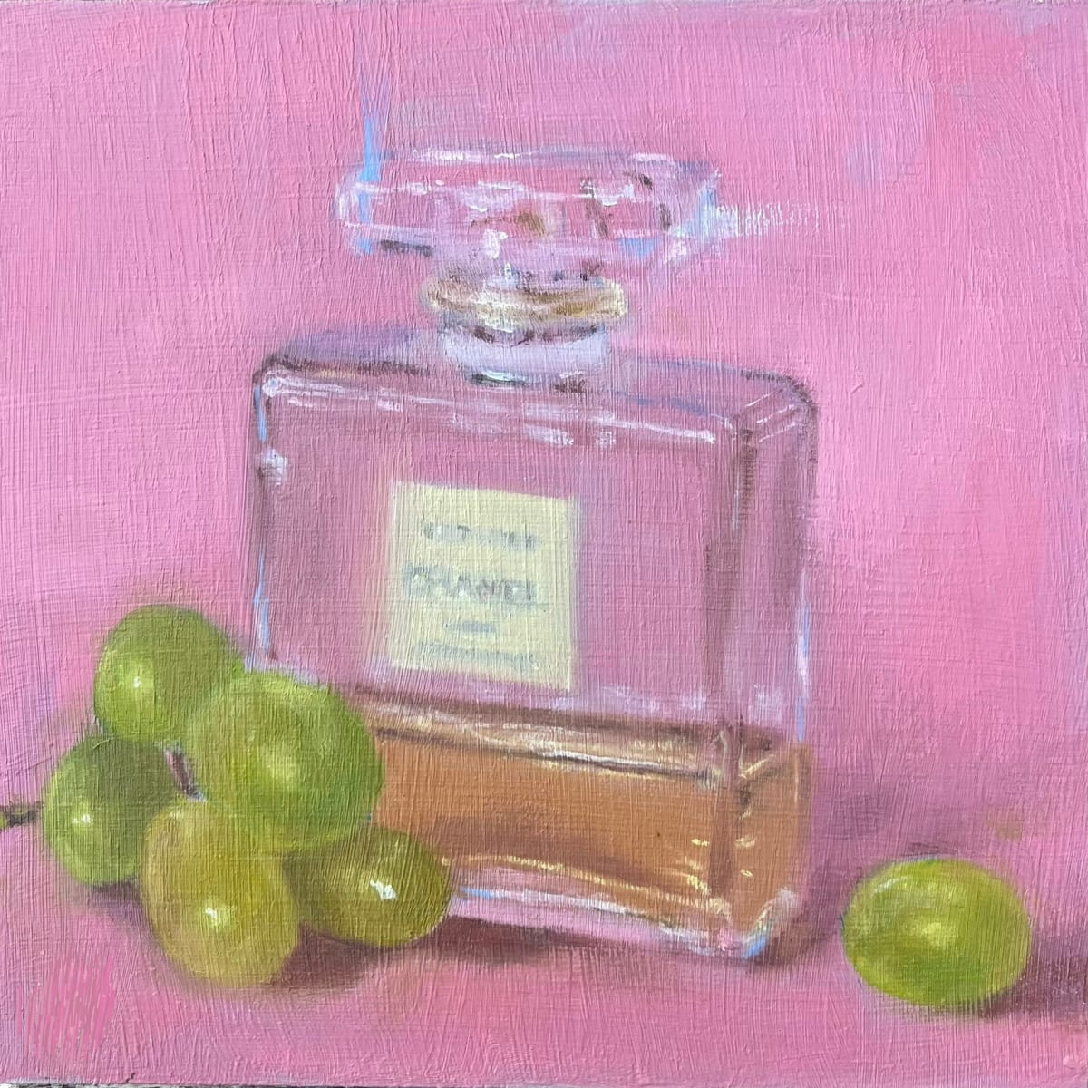 Sour Grapes, Sweet Scent by Charlotte Bedingfeld - Oil