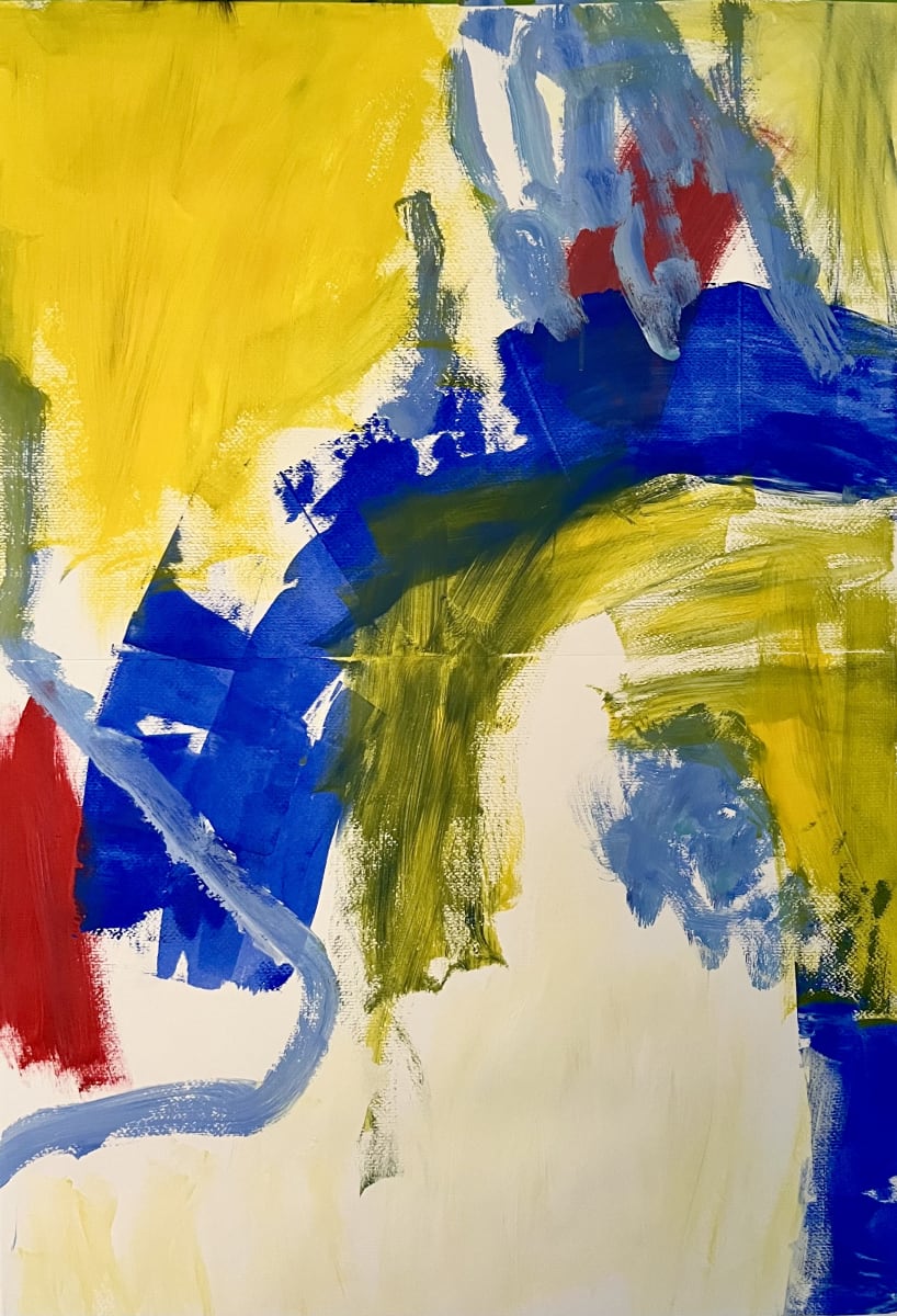 Study for Cyane by Chrissie Gutsell - Acrylic on paper