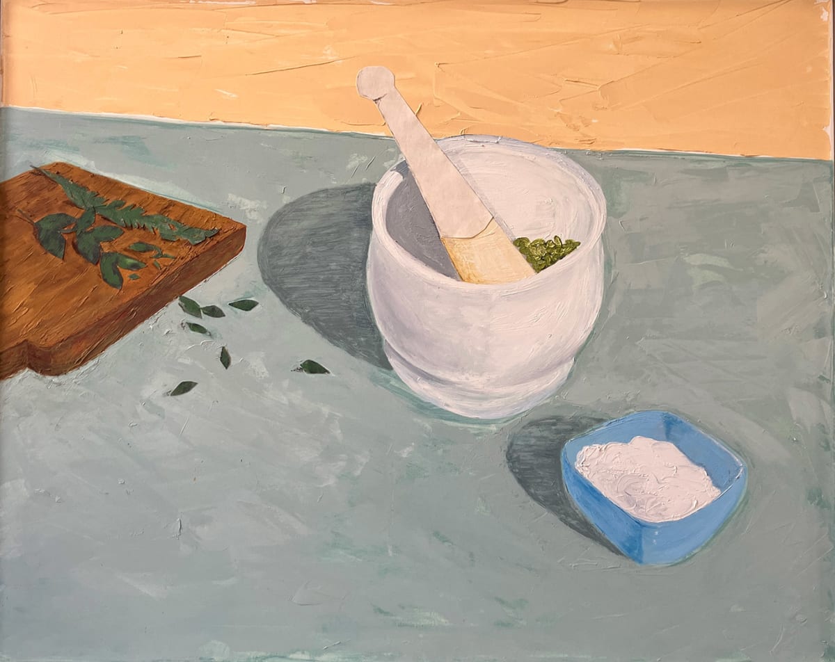 Pestle & Mortar by Claire Fenwick