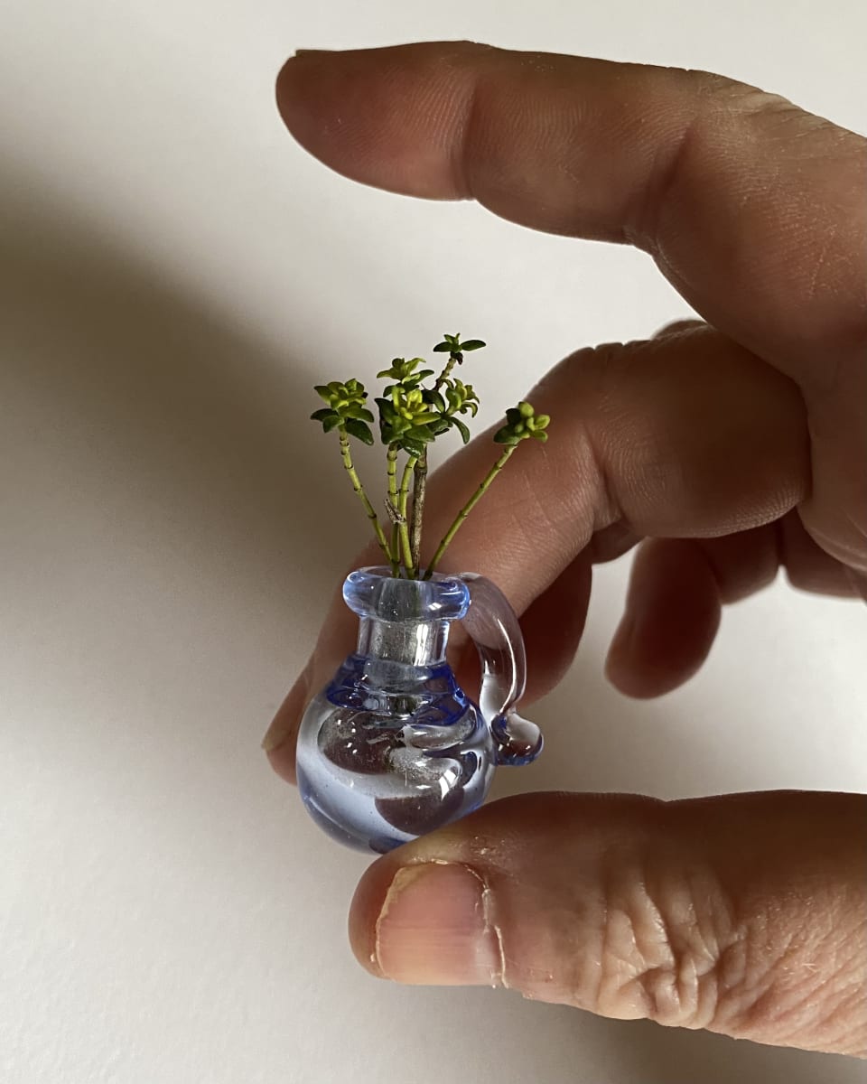 Let No Man Steal Your Time by Clare Gaylard - Glass