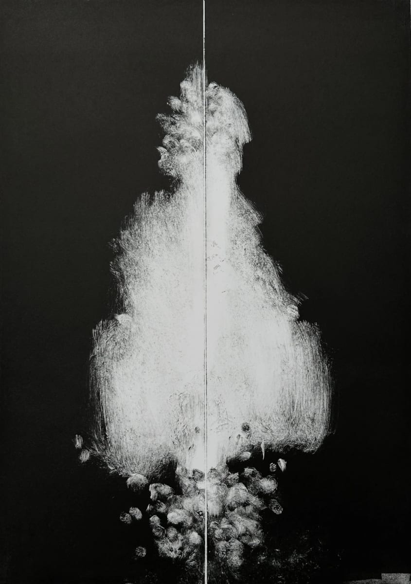 Untitled VI by David Baldry — Ink on Fabriano paper