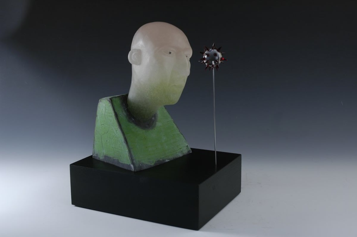 A Point of Detail I by David Reekie - Cast glass