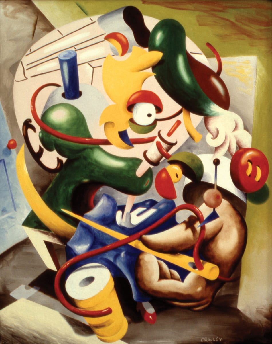 So and Sew by Graham Crowley — oil on canvas