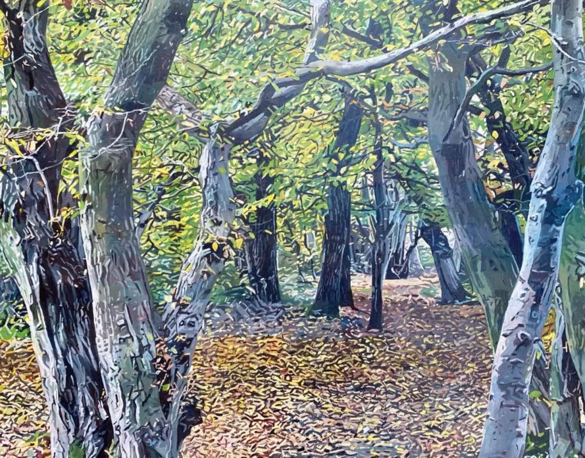 Oil on canvas painting by Harvey Taylor