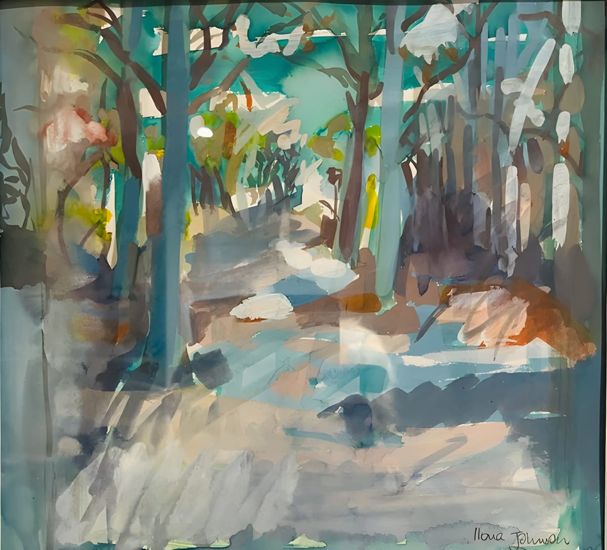 Painting by Ilona Johnson