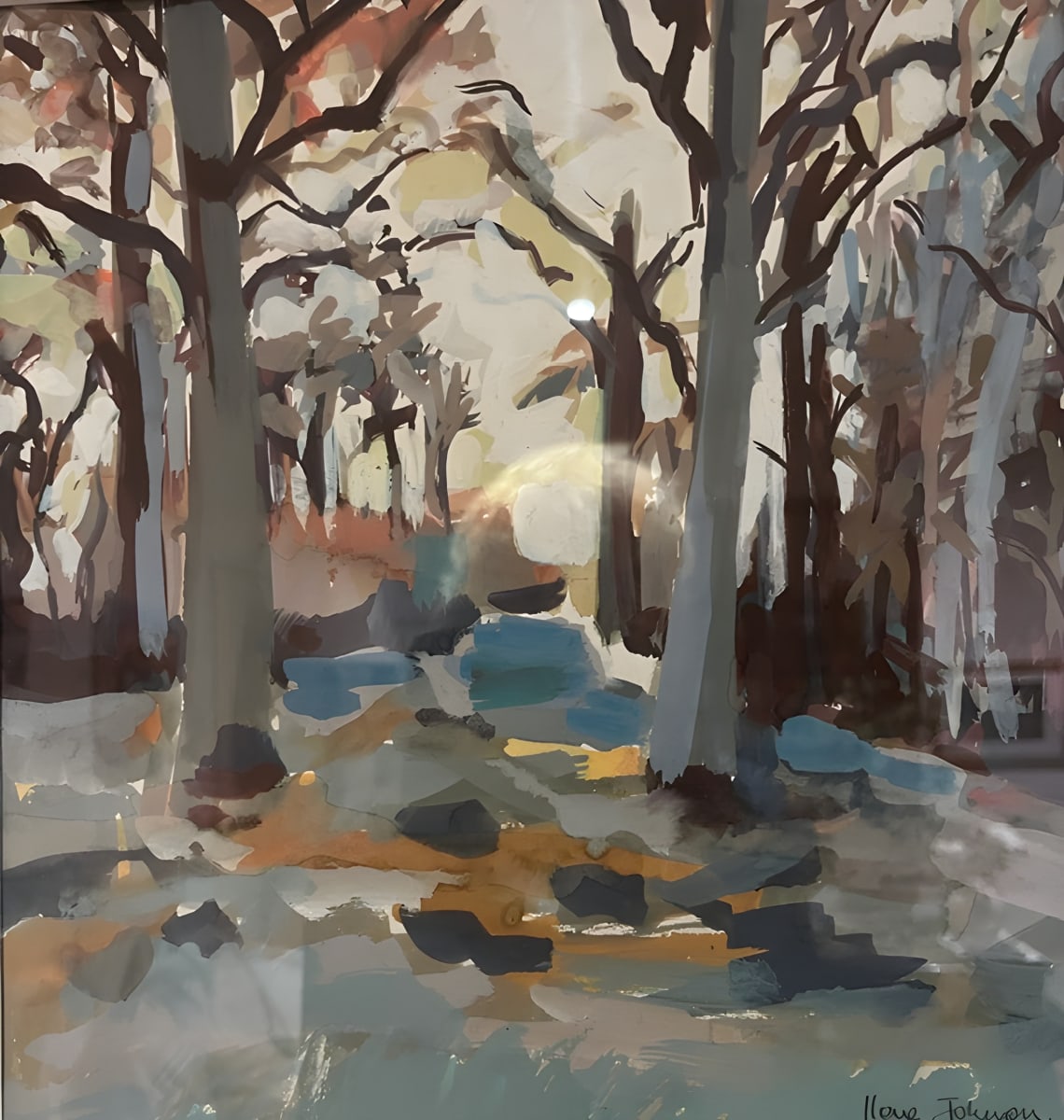 Painting by Ilona Johnson