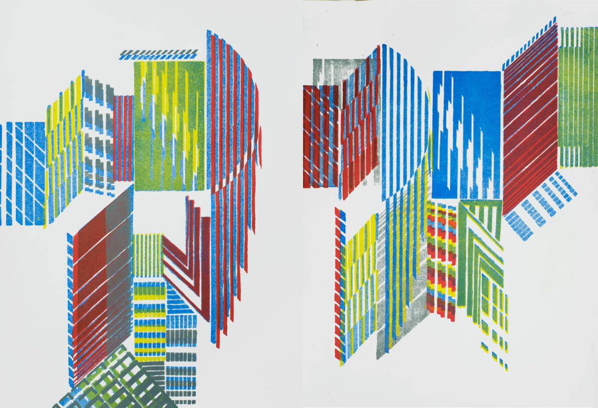 Print collage by Jim Brown