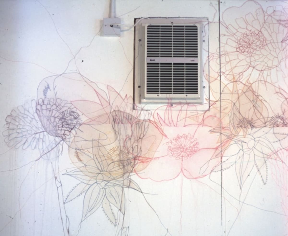 Strange Fruit by Jo Chapman - Hand stitching and watercolour