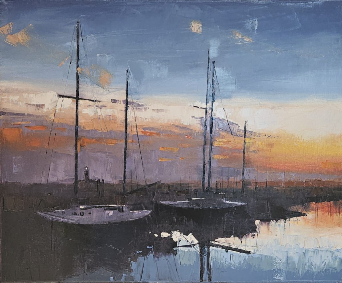 Painting by Lawrie Flood