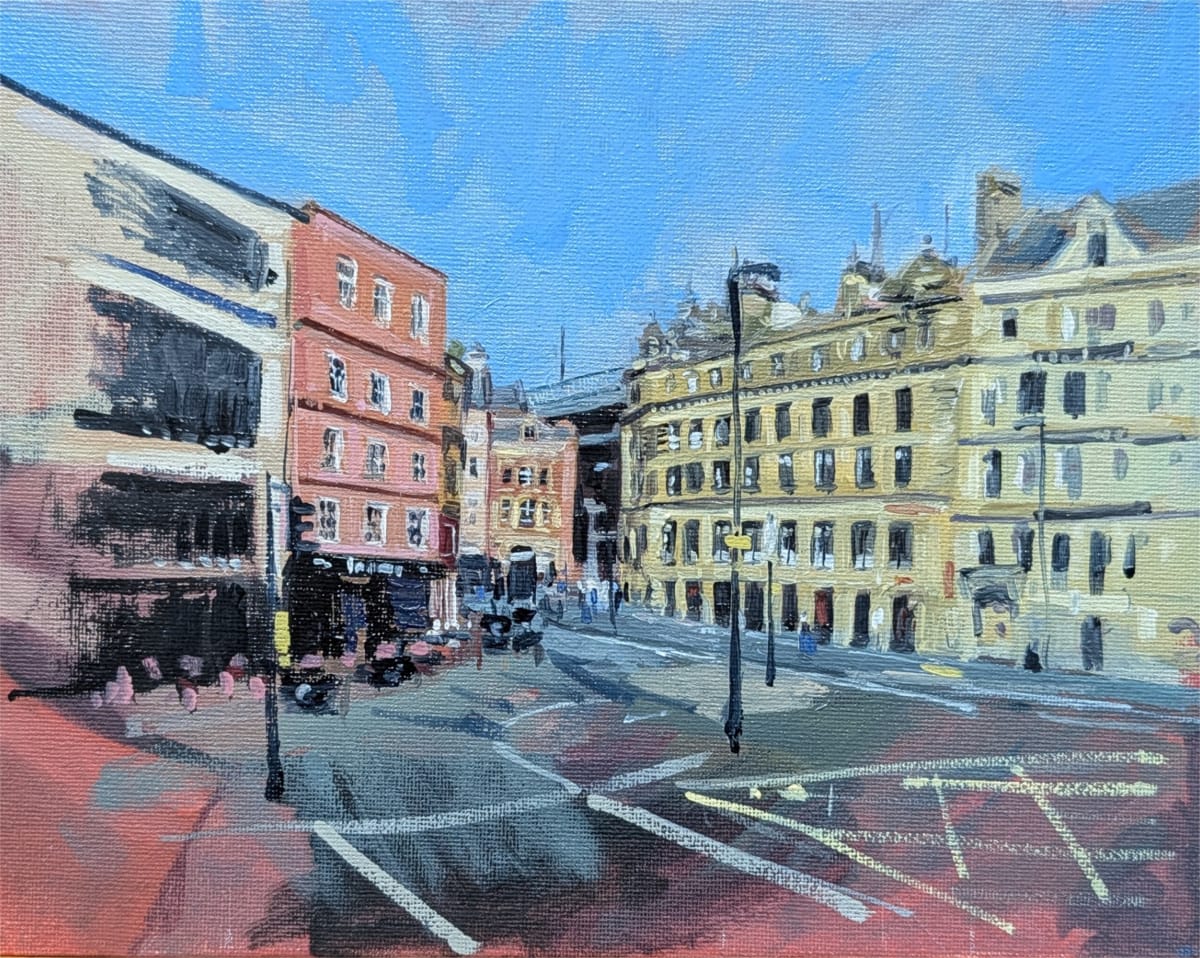 Painting by Lawrie Flood